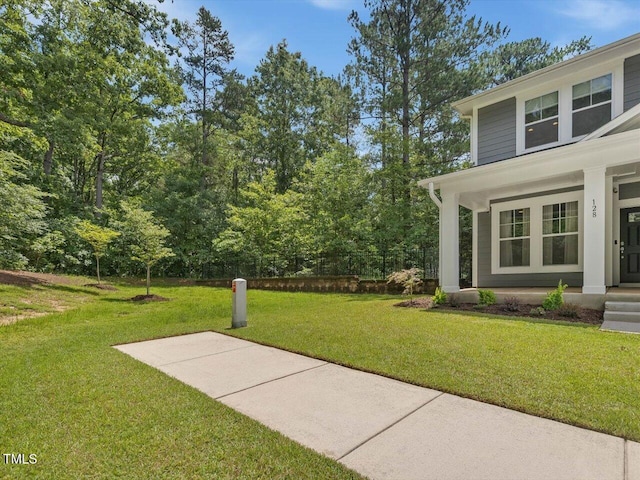 128 Chapel Run Way, Chapel Hill, NC 27517 - view of grassy yard