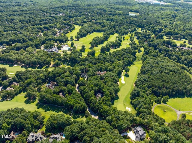 2602 Vintage Hill Ct, Durham, NC 27712 - bird's eye view of a local golf course