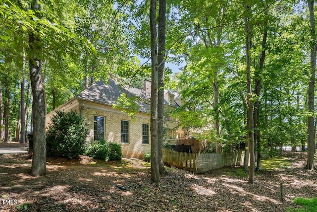 2602 Vintage Hill Ct, Durham, NC 27712 - view of front of house featuring brick siding