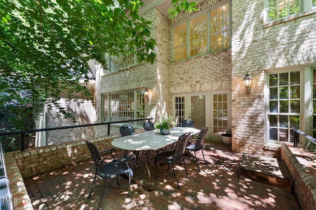 2602 Vintage Hill Ct, Durham, NC 27712 - view of patio featuring outdoor dining space