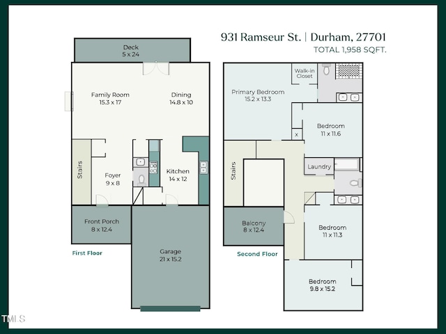 931 Ramseur St, Durham, NC 27701 - view of room layout