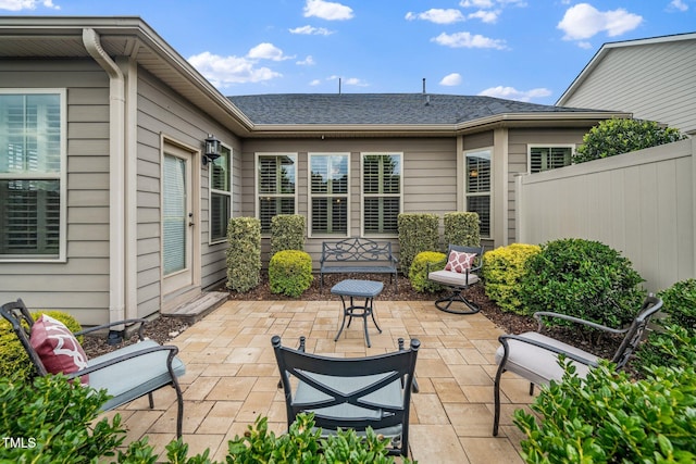 1409 Pulitzer Ln, Durham, NC 27703 - view of patio