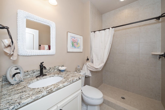 1409 Pulitzer Ln, Durham, NC 27703 - full bathroom featuring vanity and a tile shower