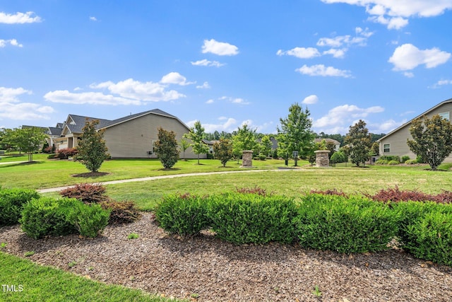 1409 Pulitzer Ln, Durham, NC 27703 - view of grassy yard