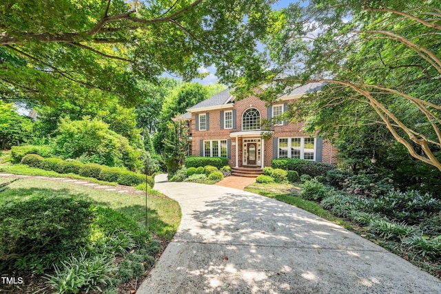 115 Loch Vale Ln, Cary, NC 27518 - view of front of property featuring brick siding