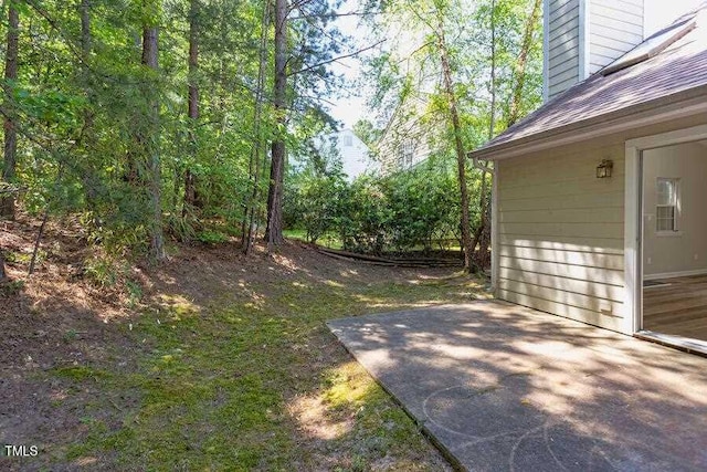 303 Saint Thomas Dr, Chapel Hill, NC 27517 - view of yard with a patio area