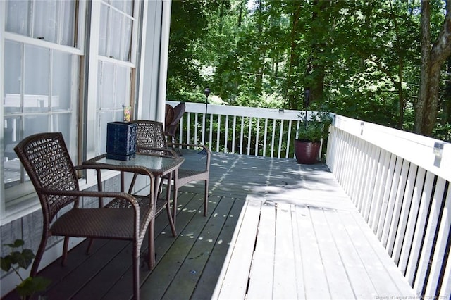 133 Bonnell Ct, Cary, NC 27511 - view of wooden terrace