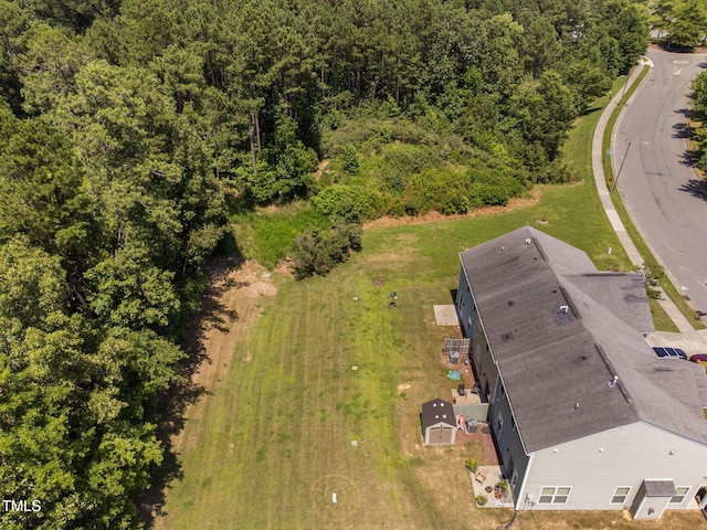 3417 Cardinal Lake Dr, Durham, NC 27704 - bird's eye view of a forest