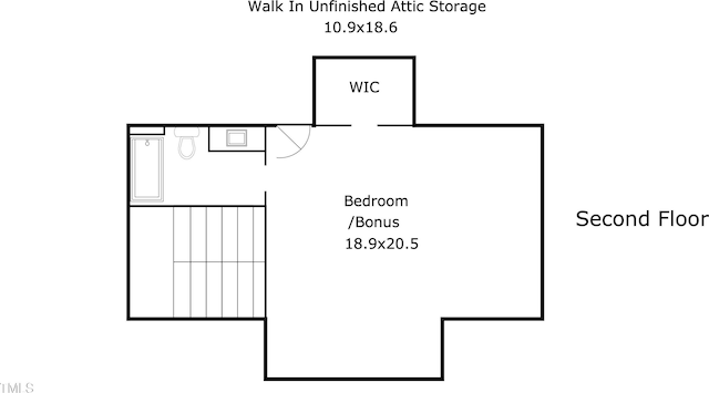 262 Salt Cedar Ln, Chapel Hill, NC 27516 - view of home floor plan
