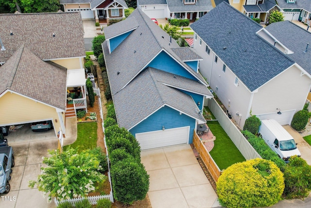 104 Homegate Cir, Apex, NC 27502 - aerial view of residential area