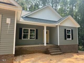 211 Rollins Acres Ln, Lillington, NC 27546 - view of front of property with a porch