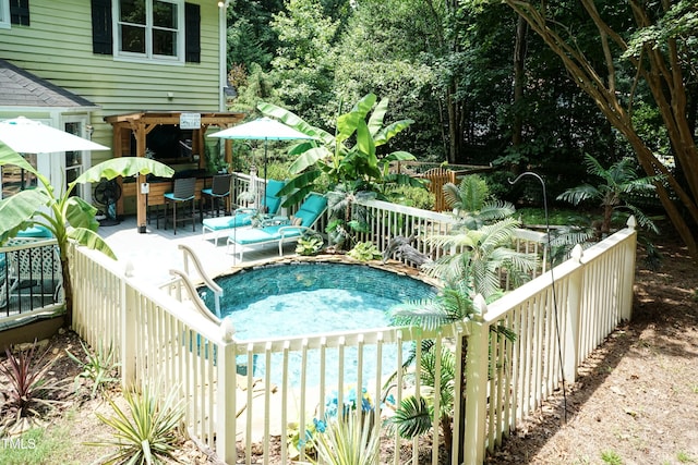 7216 Rabbit Run, Wake Forest, NC 27587 - view of swimming pool