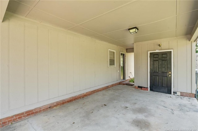 3649 Marcliff Rd, Hope Mills, NC 28348 - property entrance featuring a carport and a patio