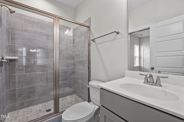 1819 Nixon St, Durham, NC 27707 - full bathroom featuring vanity and a stall shower