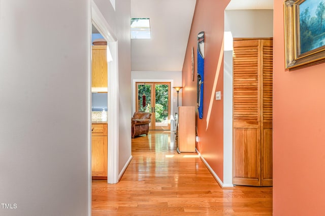 28 Benchmark, Pittsboro, NC 27312 - hall with light wood-style flooring and baseboards