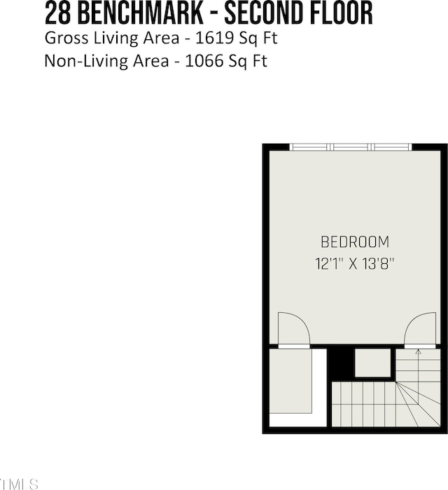28 Benchmark, Pittsboro, NC 27312 - view of room layout