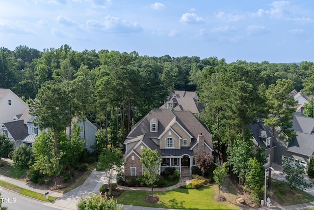 633 Rolling Springs Dr, Cary, NC 27519 - aerial perspective of suburban area