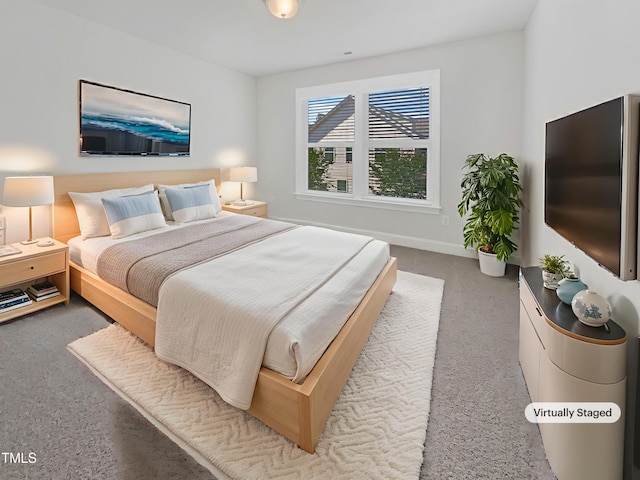 1092 Adams Point Dr, Garner, NC 27529 - bedroom featuring carpet and baseboards