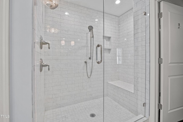 227 W Drewry Ln, Raleigh, NC 27609 - full bathroom with a stall shower