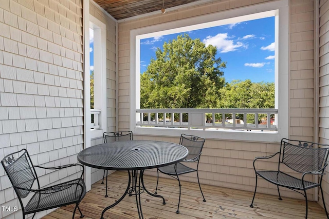 108-203 Northbrook Dr Unit 203, Raleigh, NC 27609 - view of wooden terrace