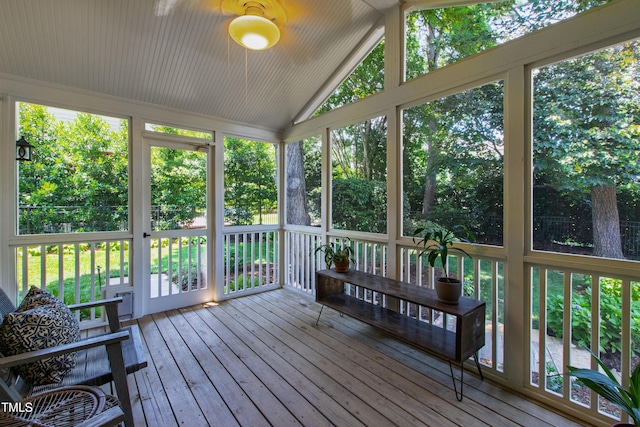 2707 Anderson Dr, Raleigh, NC 27608 - sunroom / solarium with lofted ceiling