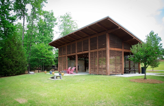 1559 Wendell Valley Blvd, Wendell, NC 27591 - rear view of house featuring a yard