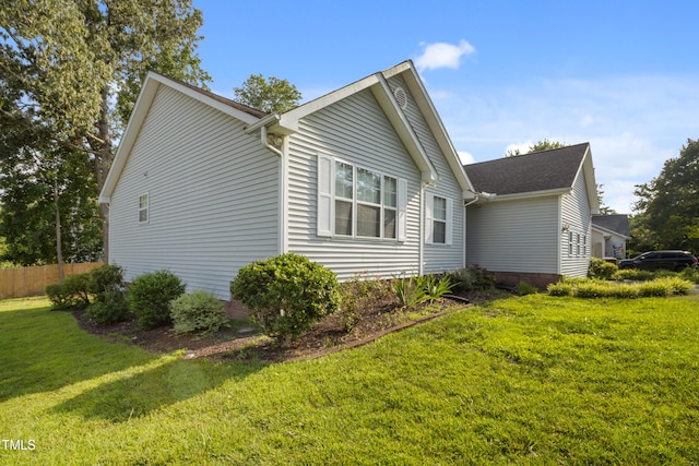 1401 Burchcrest Dr, Garner, NC 27529 - view of side of property featuring roof with shingles