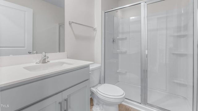 120 Leven Dr, Gibsonville, NC 27249 - full bath with a stall shower and vanity