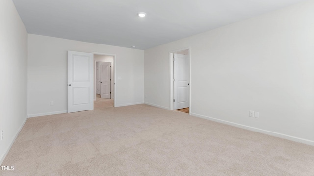 120 Leven Dr, Gibsonville, NC 27249 - spare room featuring carpet flooring and recessed lighting