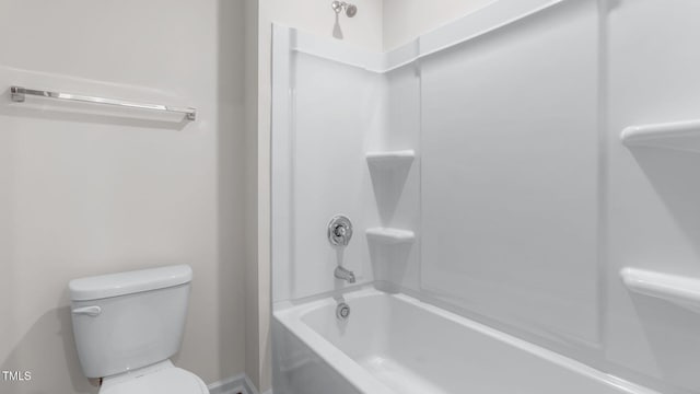 120 Leven Dr, Gibsonville, NC 27249 - full bathroom featuring shower / tub combination and toilet