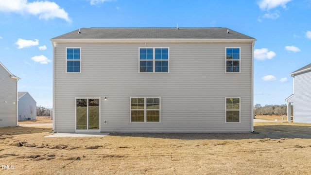 120 Leven Dr, Gibsonville, NC 27249 - back of property featuring a patio area