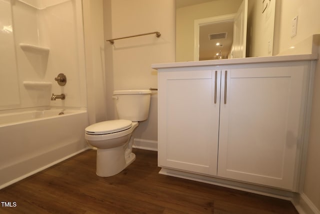 912 Montague Ave, Durham, NC 27703 - full bathroom featuring vanity, wood finished floors, and shower / tub combination