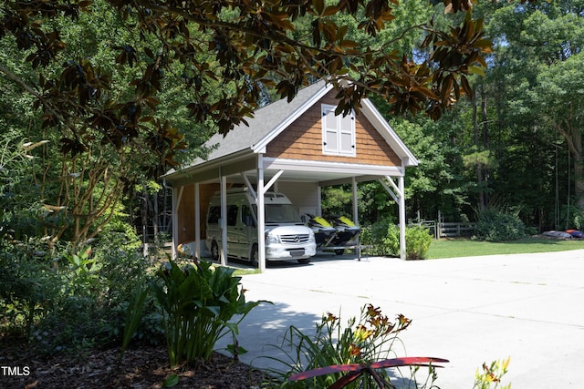 267 Bald Eagle Dr, Pittsboro, NC 27312 - view of car parking featuring driveway