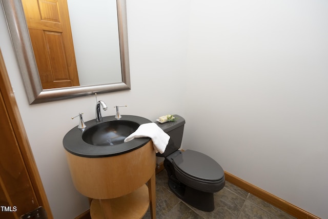 267 Bald Eagle Dr, Pittsboro, NC 27312 - bathroom featuring toilet and baseboards