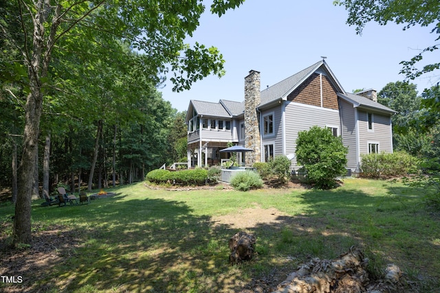 267 Bald Eagle Dr, Pittsboro, NC 27312 - view of green lawn