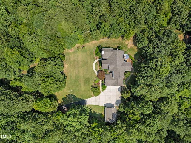 267 Bald Eagle Dr, Pittsboro, NC 27312 - bird's eye view of a forest