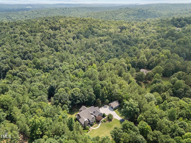 267 Bald Eagle Dr, Pittsboro, NC 27312 - drone / aerial view of a forest