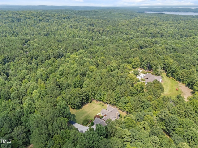 267 Bald Eagle Dr, Pittsboro, NC 27312 - aerial view of property and surrounding area featuring a forest