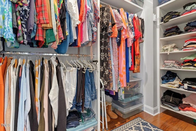 1217 Clandon Square Rd, Hillsborough, NC 27278 - spacious closet with wood finished floors