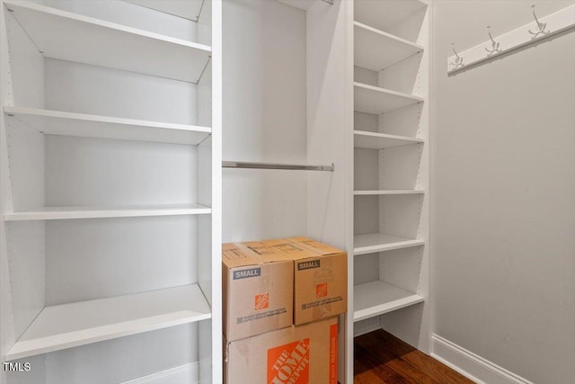 1217 Clandon Square Rd, Hillsborough, NC 27278 - spacious closet with wood finished floors