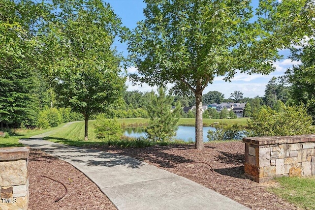 1217 Clandon Square Rd, Hillsborough, NC 27278 - view of yard featuring a water view