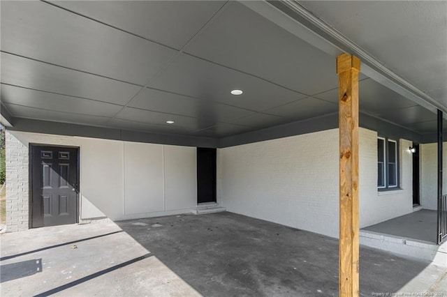 1718 Shiloh Dr, Fayetteville, NC 28304 - view of patio featuring a carport