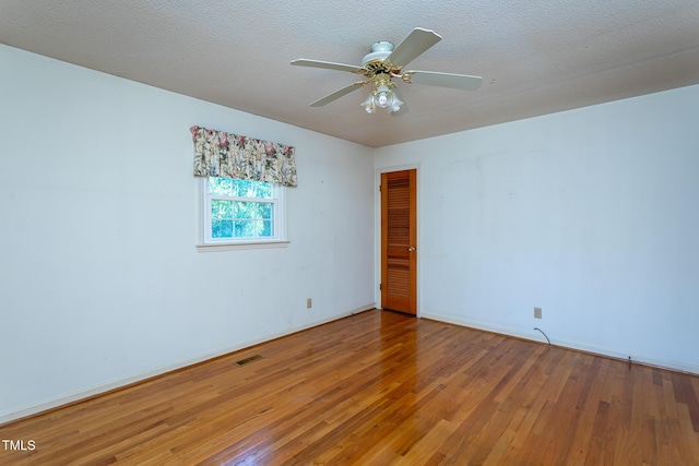 3603 Grimes Ave, Durham, NC 27703 - spare room featuring hardwood / wood-style flooring and ceiling fan