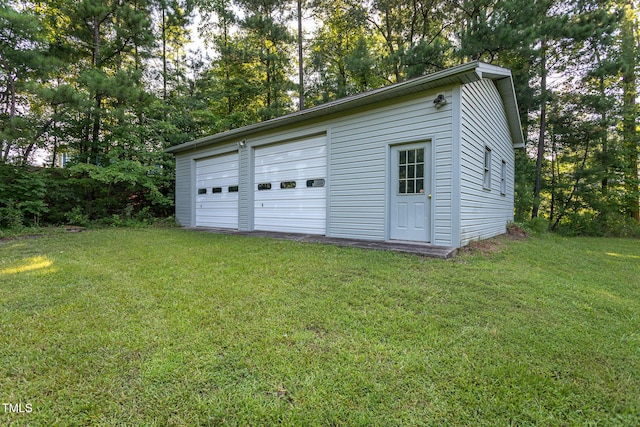 3603 Grimes Ave, Durham, NC 27703 - view of detached garage