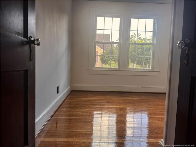 202 E 17th St, Lumberton, NC 28358 - unfurnished room with wood finished floors and baseboards