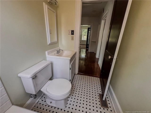 202 E 17th St, Lumberton, NC 28358 - half bath with toilet and vanity