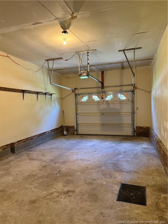 1886 Windlock Dr, Fayetteville, NC 28304 - garage with a garage door opener