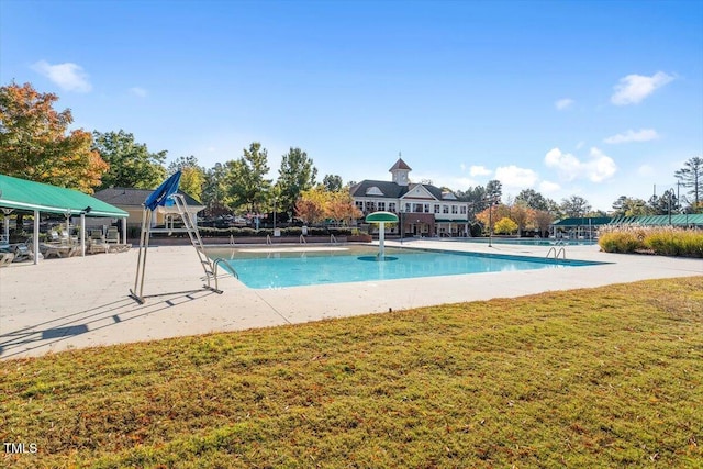 10511 Rosegate Ct Unit 103, Raleigh, NC 27617 - community pool with a lawn
