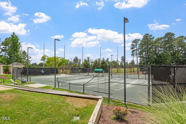 10511 Rosegate Ct Unit 103, Raleigh, NC 27617 - view of tennis court