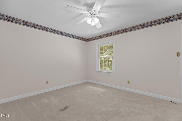 18 Red Pine Rd, Chapel Hill, NC 27516 - spare room with light carpet and a ceiling fan